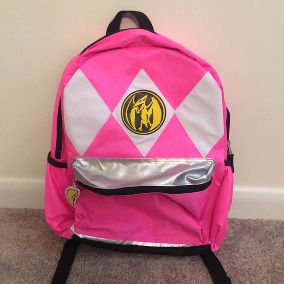 Pink power ranger backpack Clearance